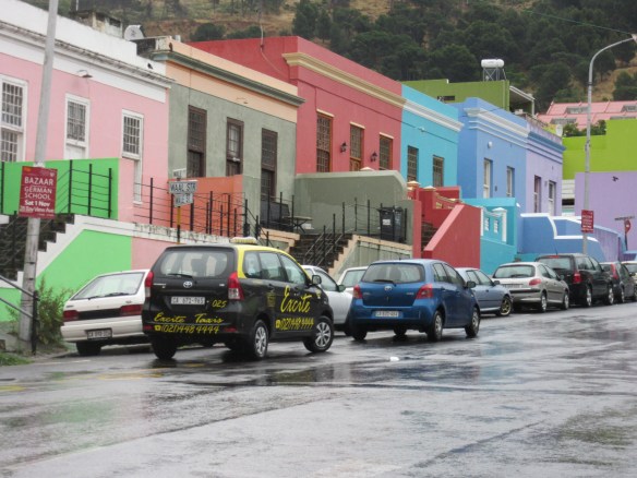 Outside Atlas Trading Co. Bo-Kaap has colorful houses!